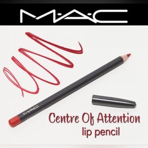 Mac Cosmetics Lip Pencil Centre Of Attention Red Brand New Authentic